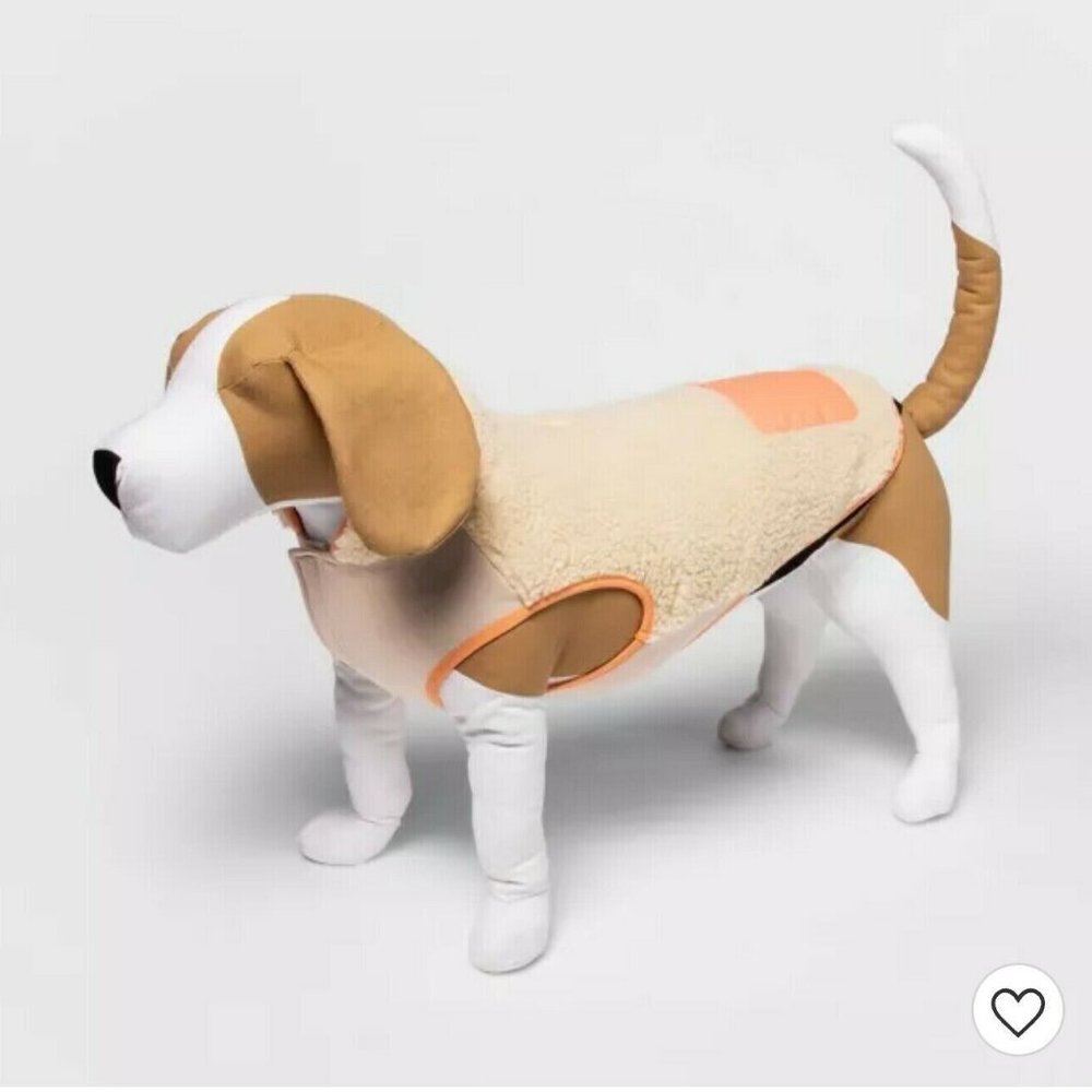 Sherpa Dog Vest - Island Beige - M - Boots & Barkley